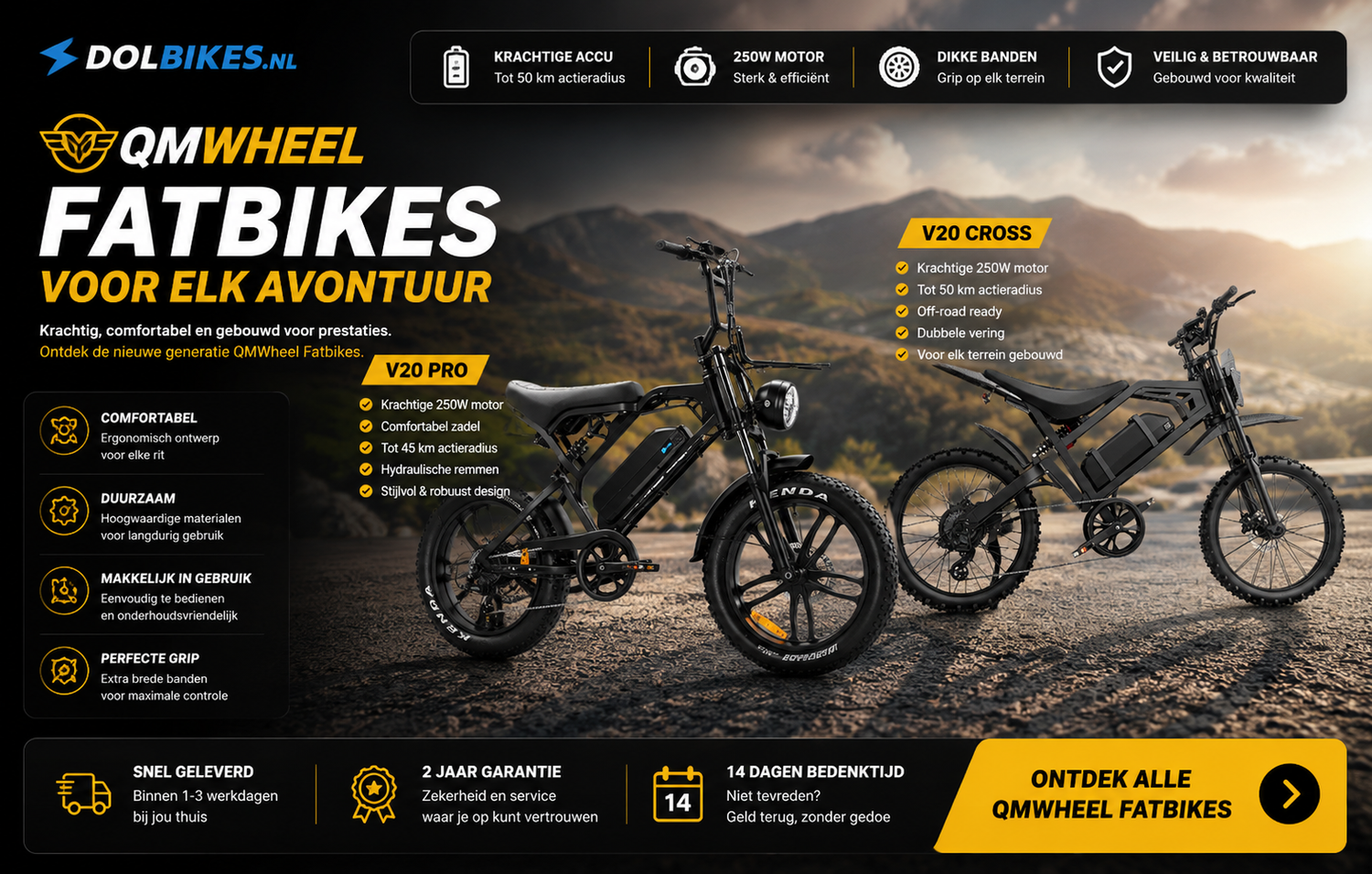 QMWHEEL fatbikes