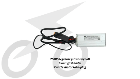 QMWHEEL V20 controller (250w)  (zwarte plug)