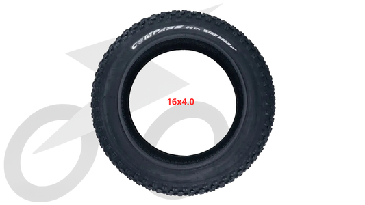 OUXI / QMWHEEL Mini-Buitenband 16 x 4.0