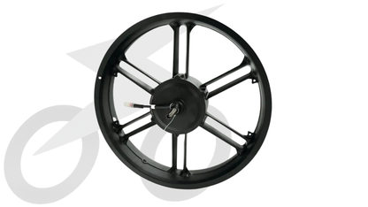 OUXI / QMWHEEL MOTORVELG (500W) (rode plug)