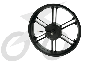 OUXI / QMWHEEL MOTORVELG (500W) (rode plug)