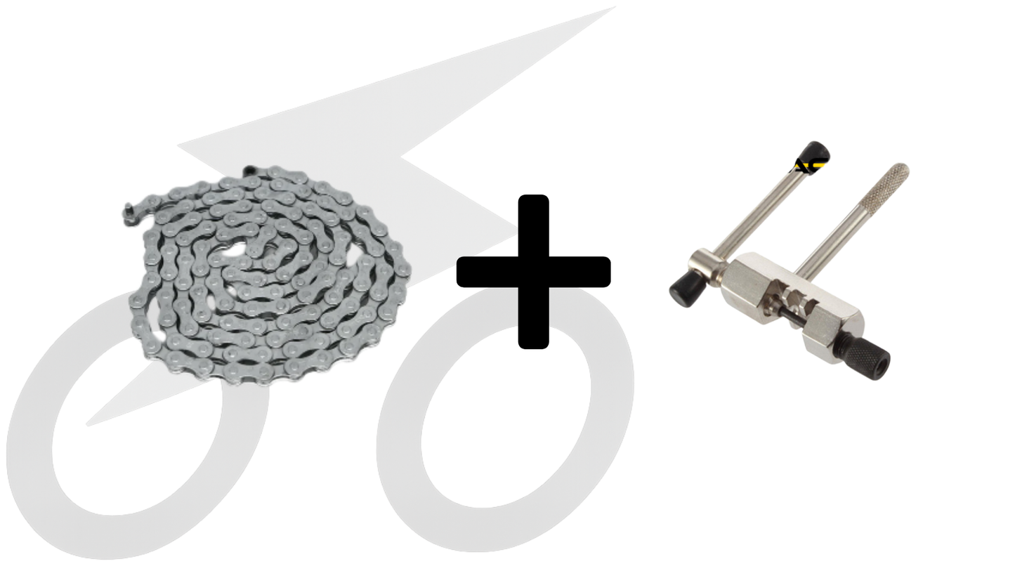 Ketting + kettingpons - DIY KIT