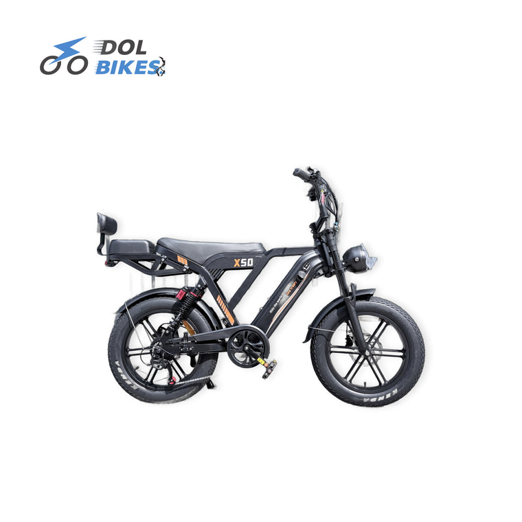 VOMO X50 PRO FAMILY FATBIKE zijaanzicht Dolbikes